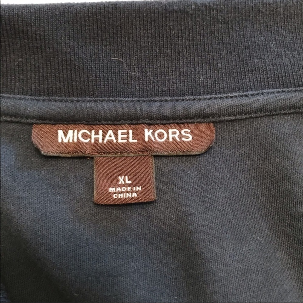 DARK BLUE MICHAEL KORS POLO XL - Picture 4 of 4